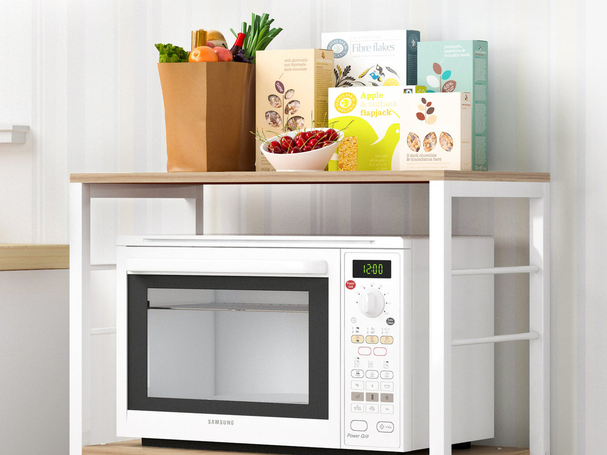 Küchenregal Arena mit 2 Ebenen, 68 cm hoch