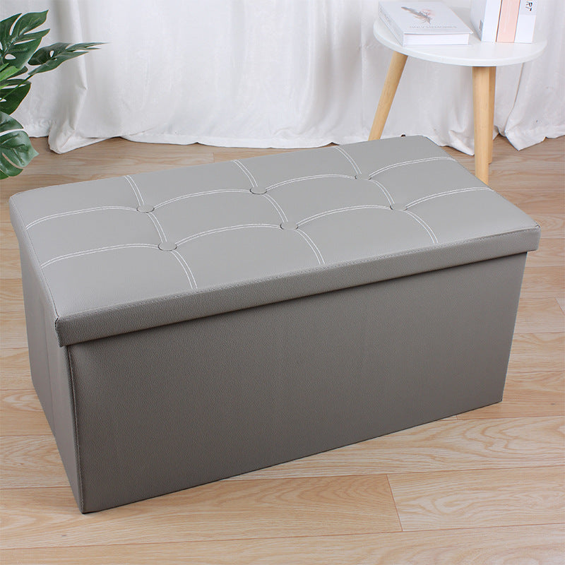 Sitzhocker XL mit Stauraum, 76 x 38 cm