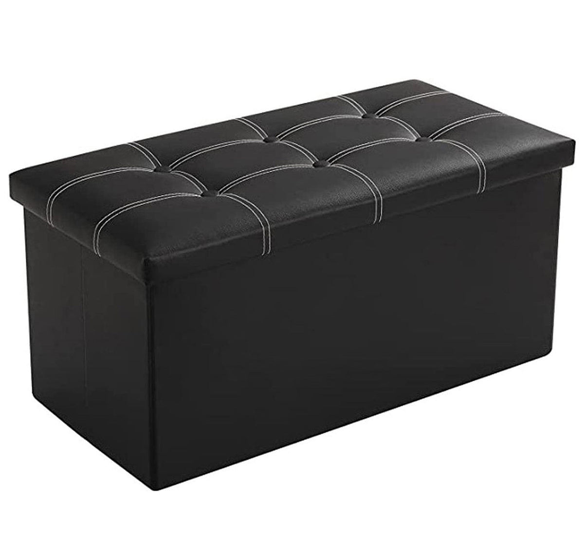 Sitzhocker XL mit Stauraum, 76 x 38 cm