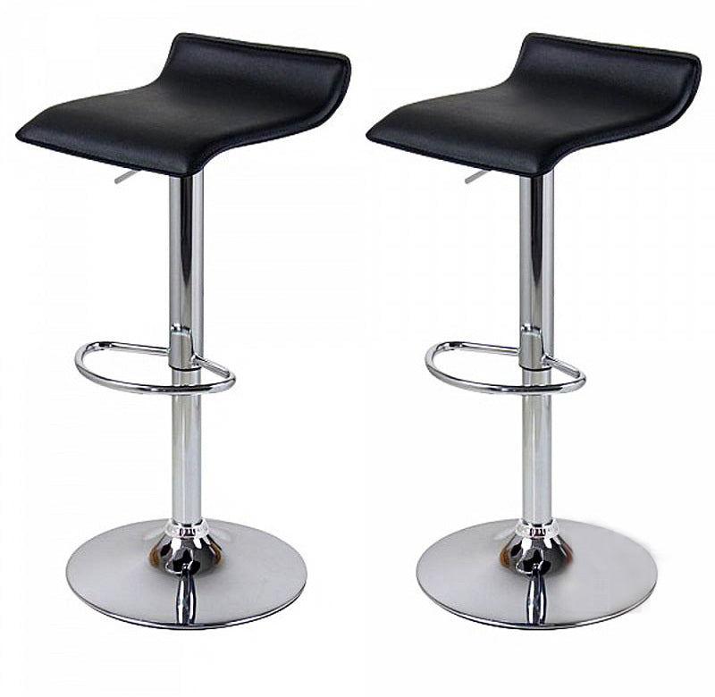 Barhocker Varossa aus Kunstleder, 2er-Set, drehbar