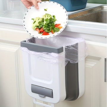 Hänge-Mülleimer 10 L, faltbar, für die Schranktür